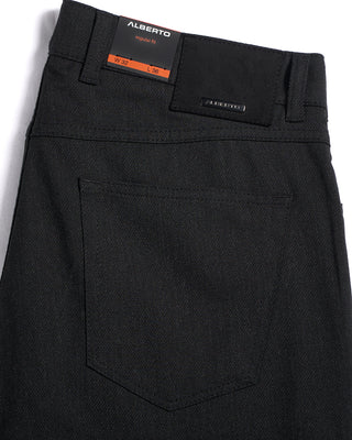 Alberto Elegant Business Ceramica Dressy 5 Pocket Pants Charcoal 18 3328