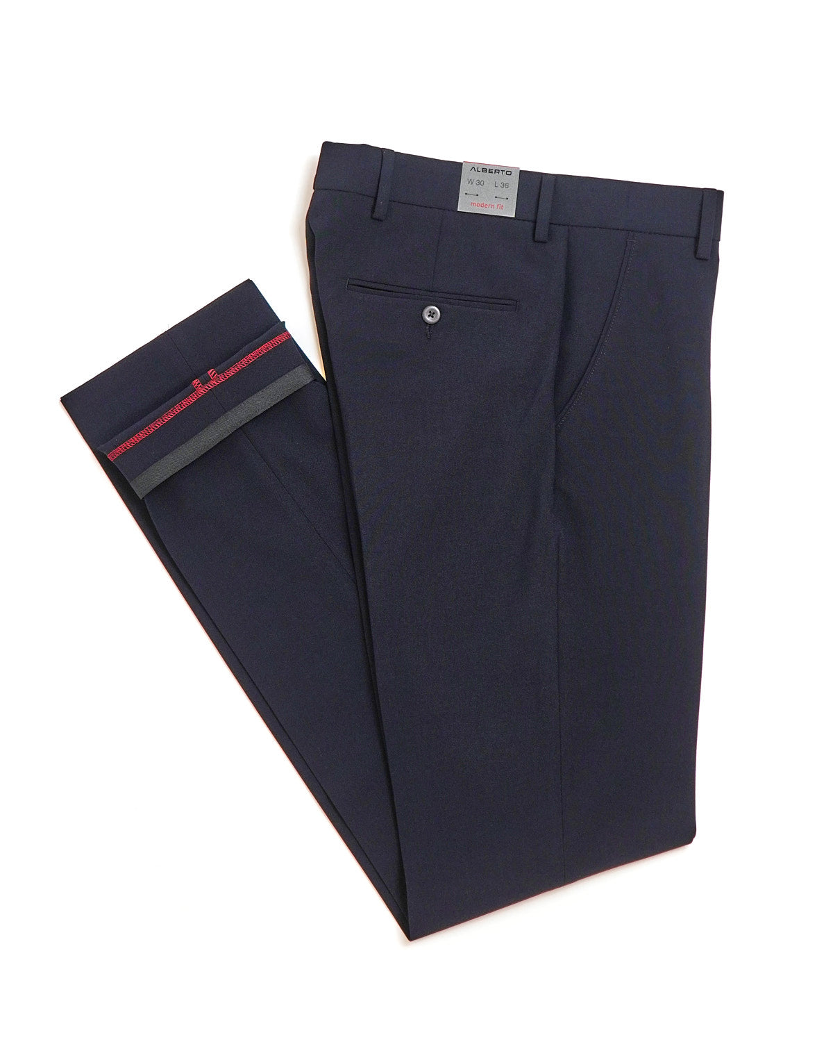 george dress pants Alberto 'George' Navy Ceramica Dress Pant