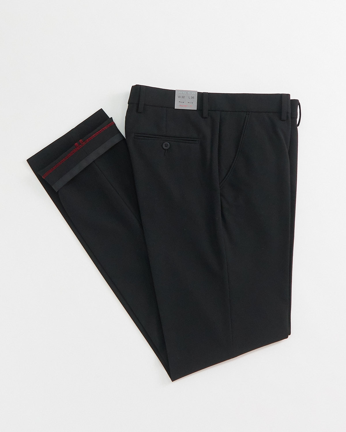 Alberto 'George' Black Ceramica Dress Pant - blazerformen.com 34 in / Black Alberto 'George' Black Ceramica Dress Pant - blazerformen.com 34 in / Black