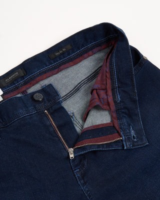 3 Alberto Cotton  Tencel Premium Business Denim Jeans Blue 70