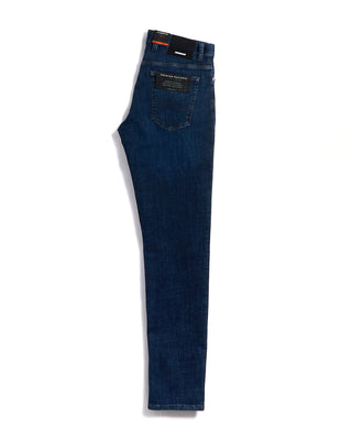 Alberto Premium Business Denim Indigo Rinsed Stretch Jeans Indigo 3 3219