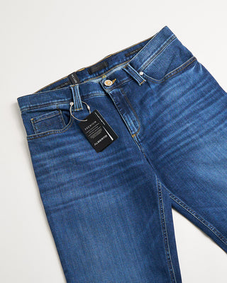 Alberto Giza Denim Pipe Washed Stretch Jeans Denim 383