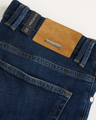 Alberto Giza Denim Pipe Washed Stretch Jeans Indigo 2 1598