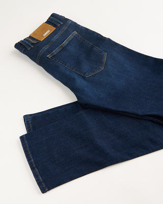 Alberto Giza Denim Pipe Washed Stretch Jeans Indigo 3 1597