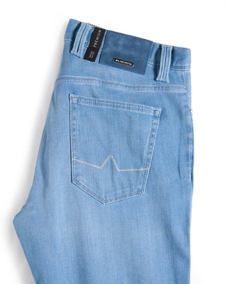 Alberto Premium Business Pipe Washed Denim Jeans Light Blue 2 8220