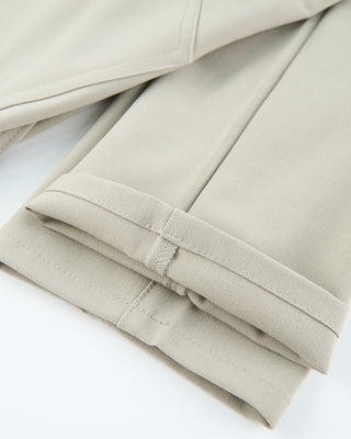 Alberto Sand Pipe Regular Slim Fit Ceramica 5 Pocket Tech Dress Pants Sand  2