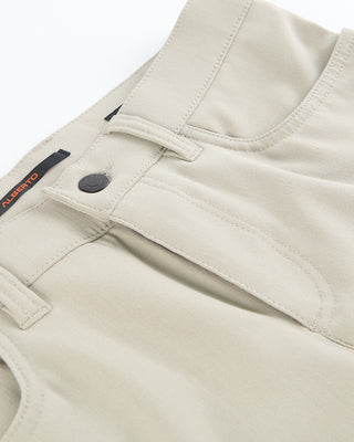 Alberto Sand Pipe Regular Slim Fit Ceramica 5 Pocket Tech Dress Pants Sand  5
