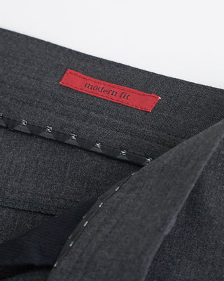 Alberto Grey stone Modern Fit Ceramica 5 Pocket Tech Dress Pants Grey  3