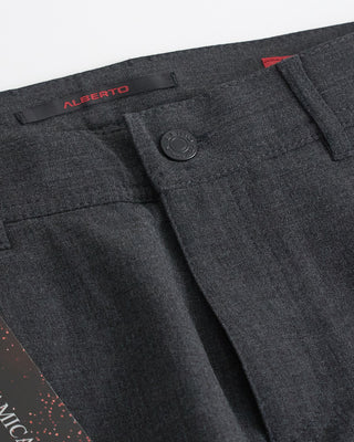 Alberto Grey stone Modern Fit Ceramica 5 Pocket Tech Dress Pants Grey  5