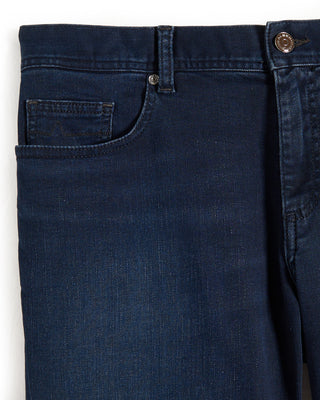 Alberto Premium Business Pipe Dark Denim Jeans Indigo 5 11064