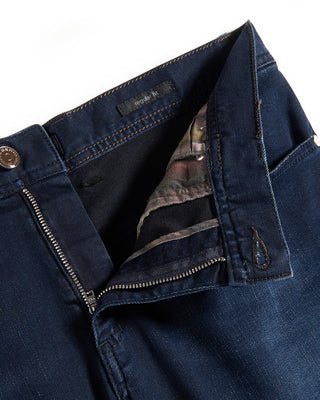 Alberto Premium Business Pipe Dark Denim Jeans Indigo 6 11065