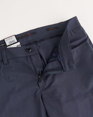 Alberto Denim Two Tone Ceramica Pipe 5 Pocket Dressy Pants Denim 1142