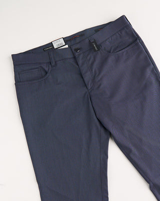 Alberto Denim Two Tone Ceramica Pipe 5 Pocket Dressy Pants Denim 3 1140