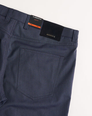 Alberto Denim Two Tone Ceramica Pipe 5 Pocket Dressy Pants Denim 4 1139