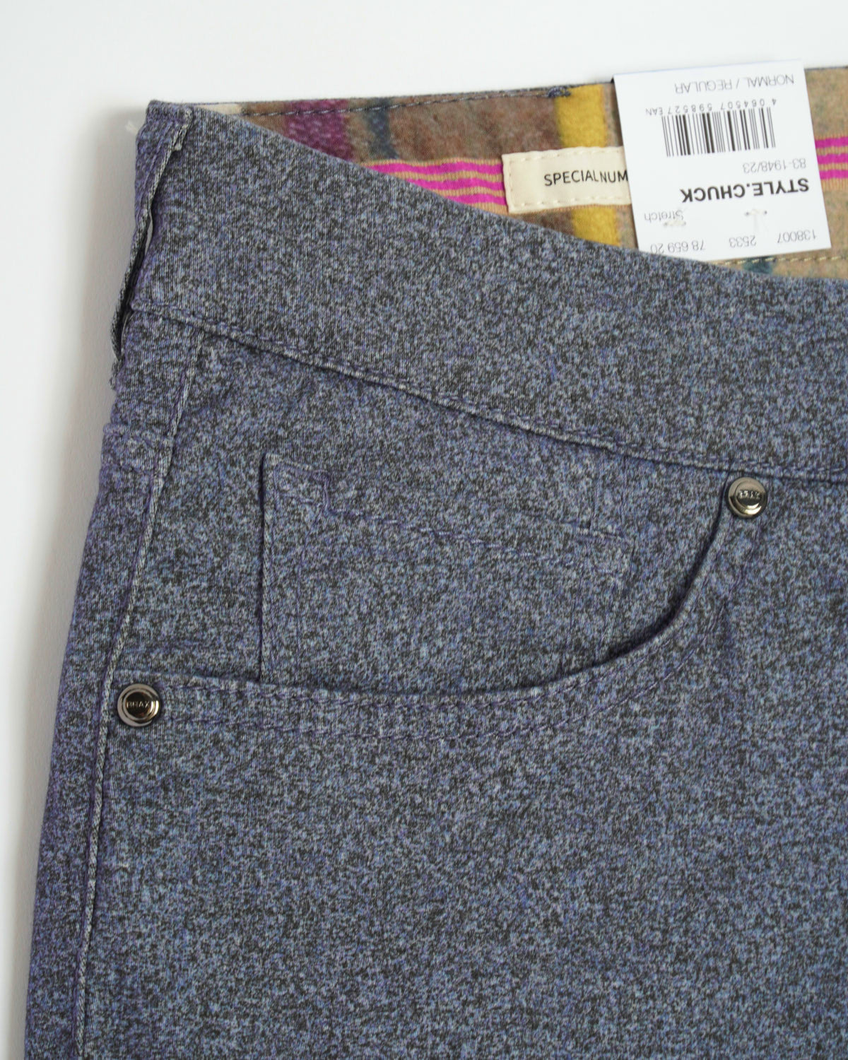 Brax Limited Edition \'Chuck\' Steel - Blue blazerformen.com Pants – For Men Pocket 5 Stretch Blazer
