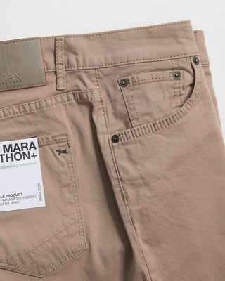 Brax Chuck Marathon Cotton Easy Care Pants Camel 792