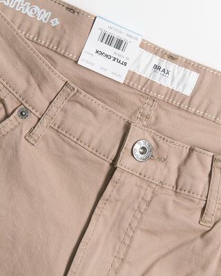 Brax Chuck Marathon Cotton Easy Care Pants Camel 796