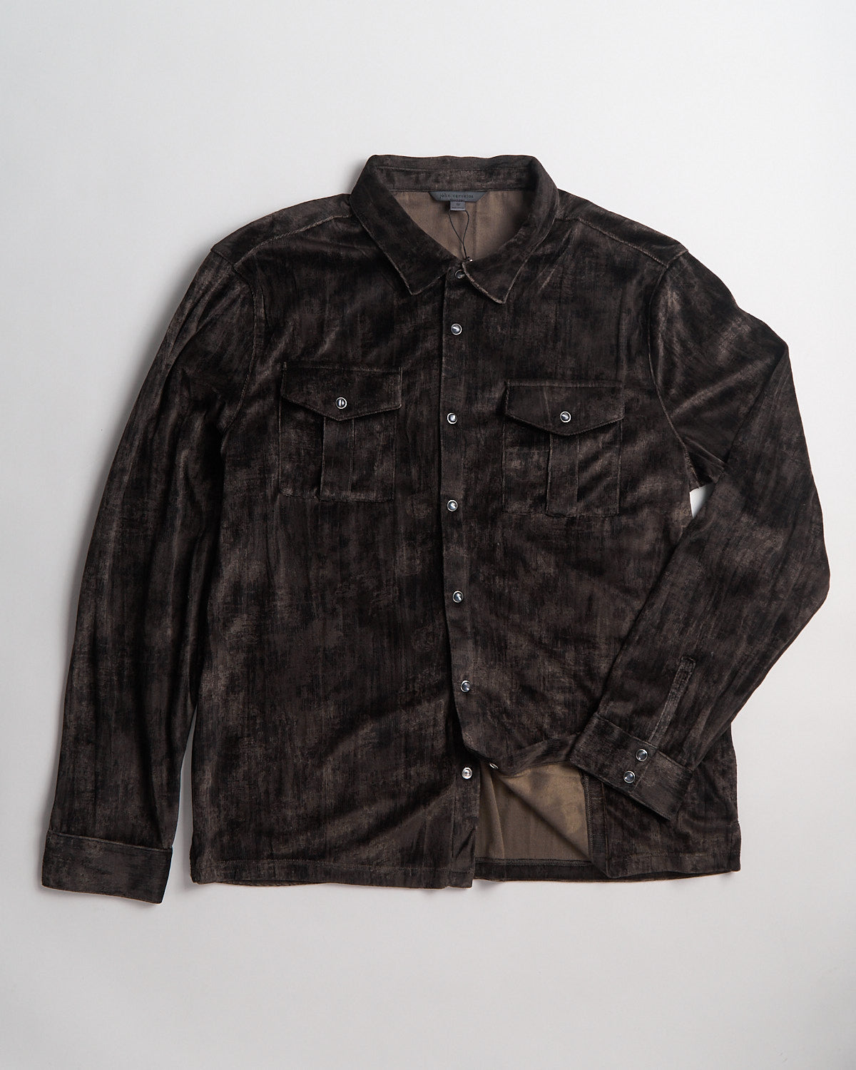 John Varvatos FERENTINO REGULAR FIT LS COLLAR SHIRT WITH CHEST P blazerformen Blazer For Men