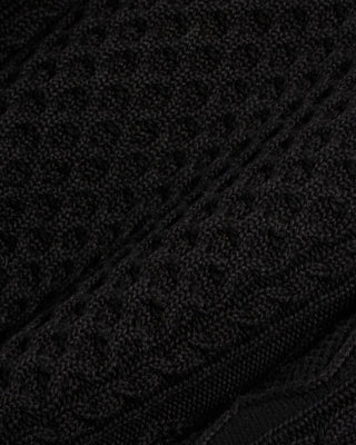 John Varvatos Ls Johnny Collar Cable Polo Black 14 3607