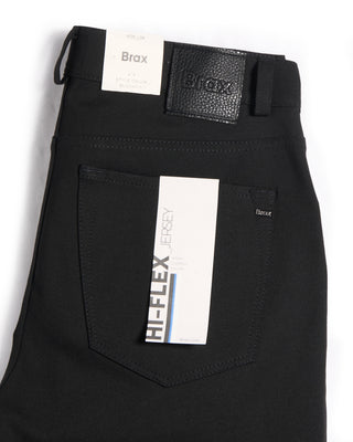 Brax Chuck Hi Flex Jersey Pants Black 2 6195