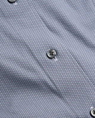 Emanuel Berg Neat Modern 4Flex Modern Fit Knit Shirt Light Grey 6 6699