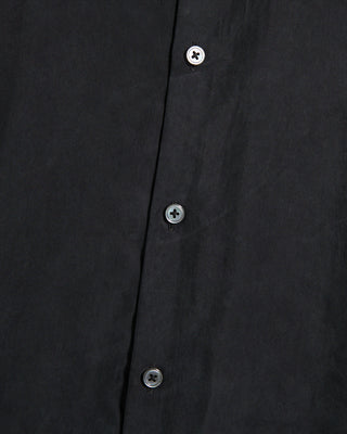 John Varvatos Slim Fit Shirt With Wire Inserted Collar Black 17 10491