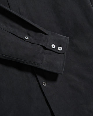 John Varvatos Slim Fit Shirt With Wire Inserted Collar Black 18 10492