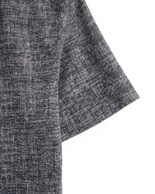 John Varvatos Oversized Shirt With Multi Buttons Navy 3 10486