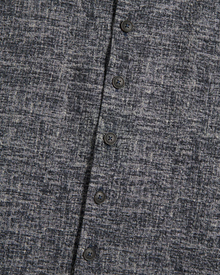 John Varvatos Oversized Shirt With Multi Buttons Navy 4 10487