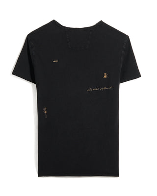 John Varvatos Animals Journal Ss T Shirt Black 12 10493