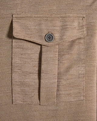 John Varvatos Sintra Ls Military Shirt Shadow Grey 5 10794