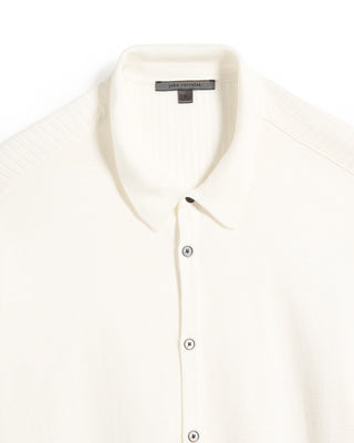 John Varvatos Sorrenti Sweater Shirt White 8 10505