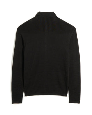 John Varvatos Sorrenti Sweater Shirt Black 9 10545