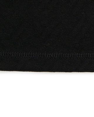John Varvatos Elm Ss Textured Henley Black 13 10451