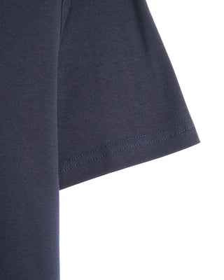 Emanuel Berg Navy Modern Fit 4Flex Knit T Shirt Navy 1 10979