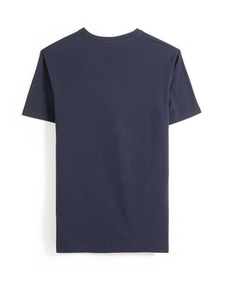Emanuel Berg Navy Modern Fit 4Flex Knit T Shirt Navy 3 10980