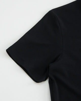 Emanuel Berg Black Modern Fit 4Flex Knit T Shirt Black  2