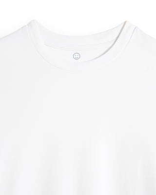 Emanuel Berg White Modern Fit 4Flex Knit T Shirt White 9 10983