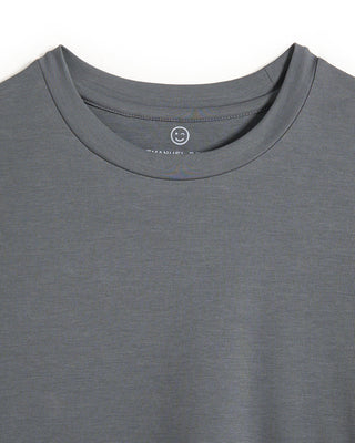 Emanuel Berg Grey Modern Fit 4Flex Knit T Shirt Grey 10 10973