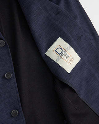 Emanuel Berg Premium Jersey Stretch D Constructed Shirt Jacket Navy 1 5