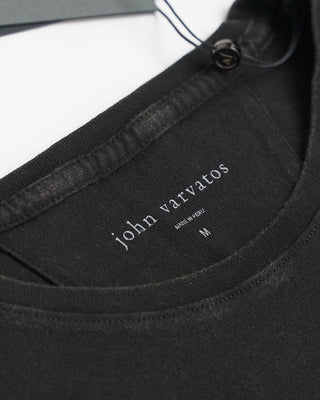 John Varvatos Peace Snake Graphic T Shirt Black 1 4