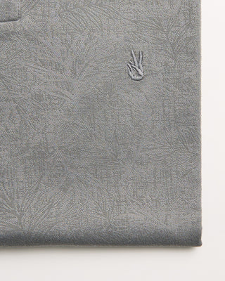 John Varvatos Hague Jacquard Ss Polo With Peace Sign Grey 3 34