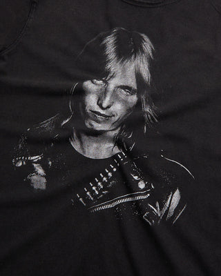 John Varvatos Tom Petty T Shirt Charcoal   2 
