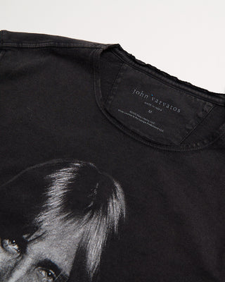 John Varvatos Tom Petty T Shirt Charcoal   3 