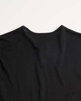 John Varvatos Walden Ls Henley In Broken Stitch Black 4 252