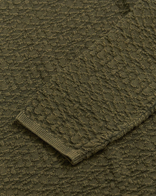 John Varvatos Riley Long Sleeve Textured Crew With Vintage Wash Sage 0 2