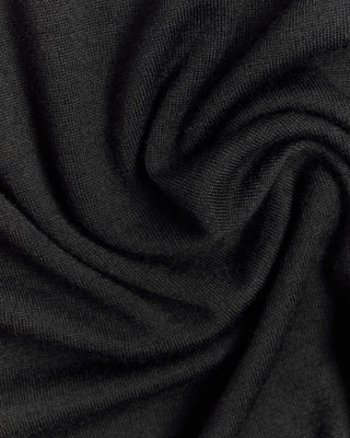 John Varvatos Eren Long Sleeve Merino Blend Henley With Magic Wash Black 1 4