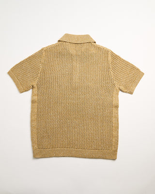 John Varvatos Jv Honeycomb Ss Polo Gold 6 124