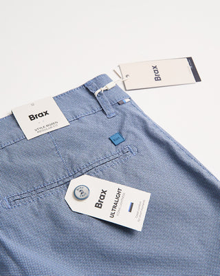 Brax Ultralight Bozen Cotton Stretch Shorts Blue   3 