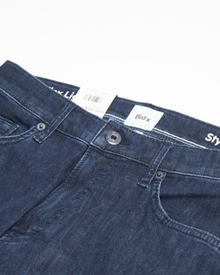 Brax Dark Blue Chuck Hi Flex Light Rinsed Denim Jeans Indigo 811